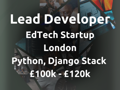 Lead Python role