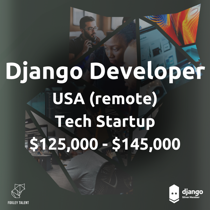 US Remote Django role
