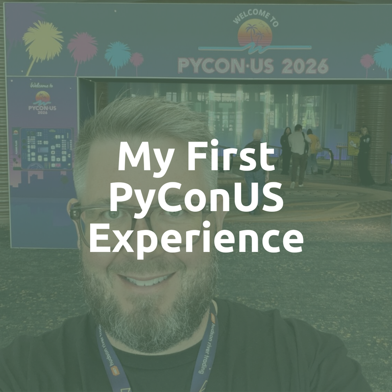 first Pycon blog