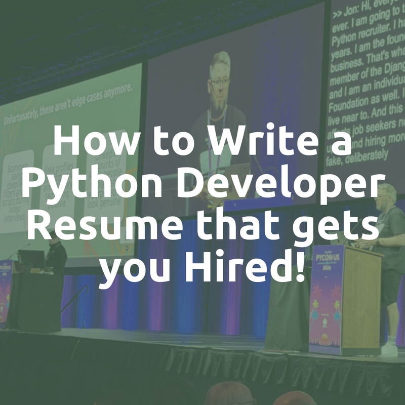 write a resume blog