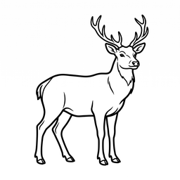 Deer template