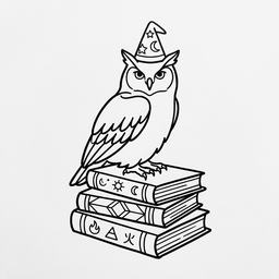 Wizard's Owl template