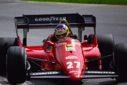 Michele Alboreto Ferrari 126 C4