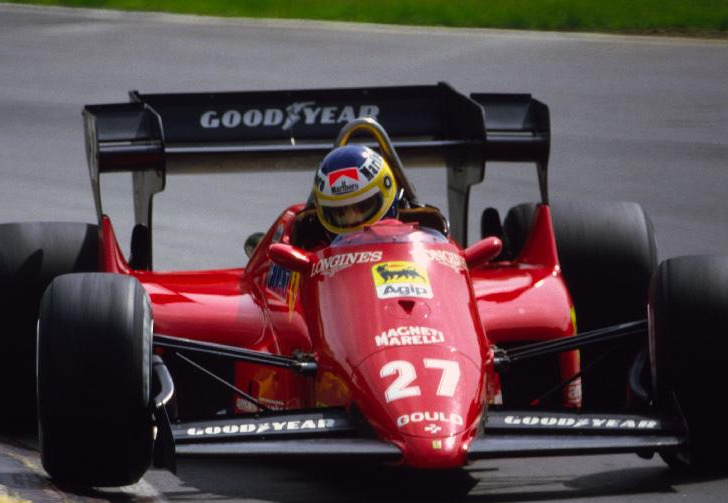 Michele Alboreto Ferrari 126 C4