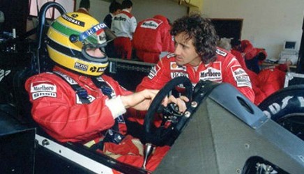 Senna e Prost McLaren