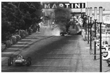 Lorenzo Bandini incidente Monaco