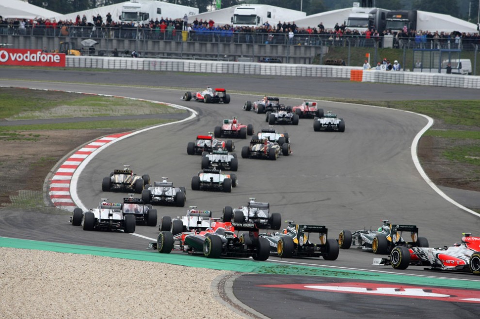 F1 | Nurburgring in difficoltà