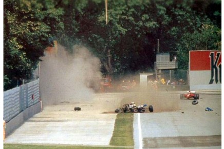 Imola 1 maggio 1994 Curva Tamburello