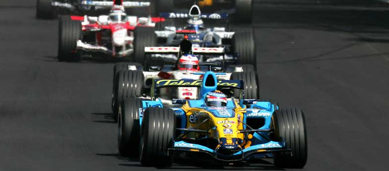 gp italia 2006 monza renault fisichella