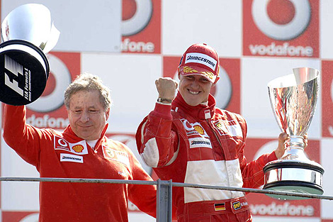 F1 | Todt: “La prima Ferrari di Schumi molto peggio della prima di Alonso”