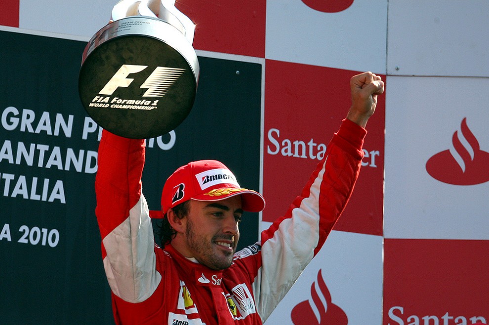 Alonso: “Monza 2010 il momento più bello in Ferrari”