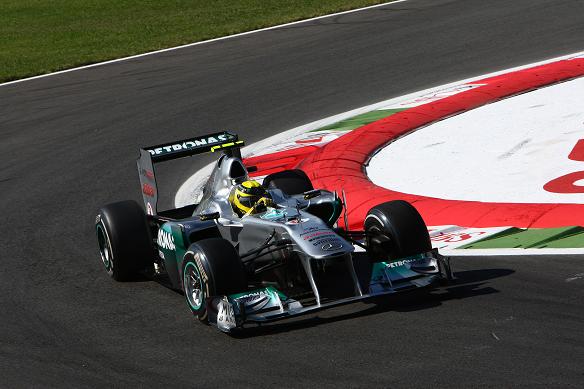 F1 | GP Italia 2011: Un venerdì problematico per Nico Rosberg