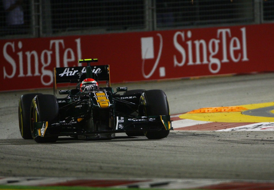 F1| GP Singapore 2011: Team Lotus