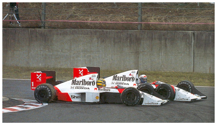 Senna Prost 1989 McLaren