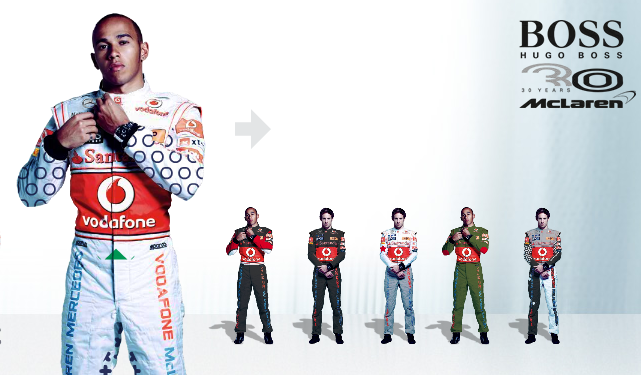 hugo boss-mclaren team partner