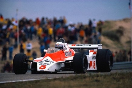 Alain Prost in Dutch Grand Prix