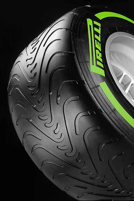 F1 | Pneumatici Pirelli 2012 – Cinturato Intermediate Green