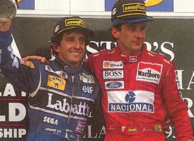 Prost e Senna 1993