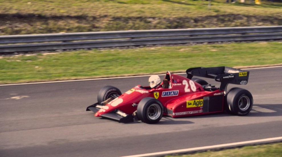 Rene Arnoux Ferrari 126 C3 1983