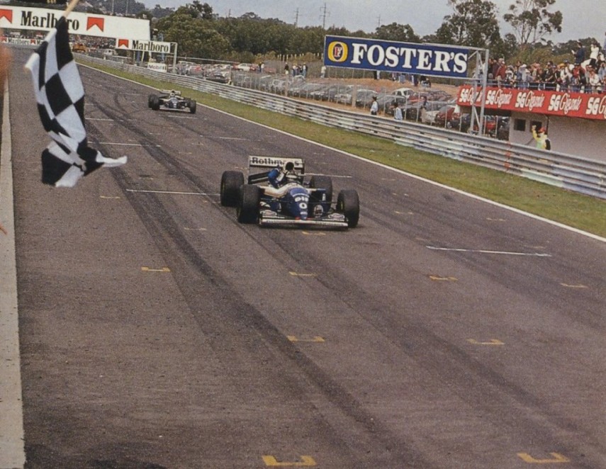 Damon Hill vittoria Suzuka novembre 1994