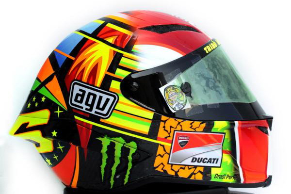 MotoGp | Il casco appuntito di Valentino Rossi