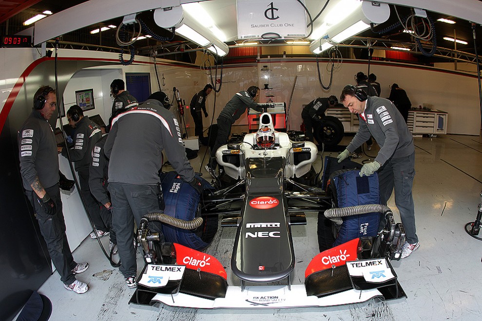 Test F1 2012 | Barcellona: Sauber annuncia il programma per i test di oggi