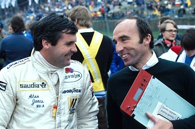 Alan Jones and Frank Williams