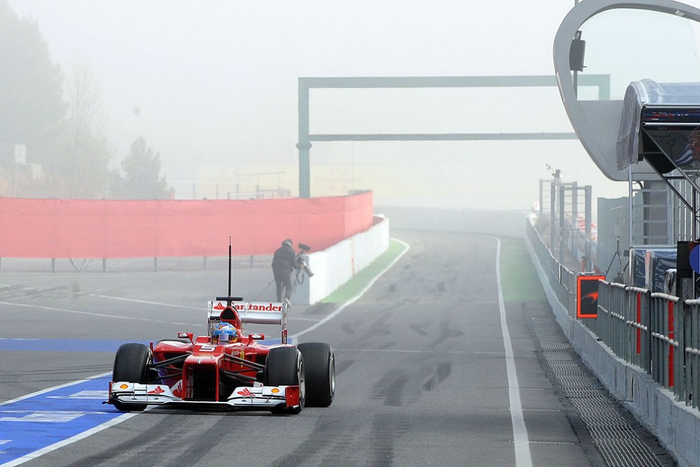 F1 |Test F1 2012 | Barcellona, 2 marzo ore 11: “Alonso vola”