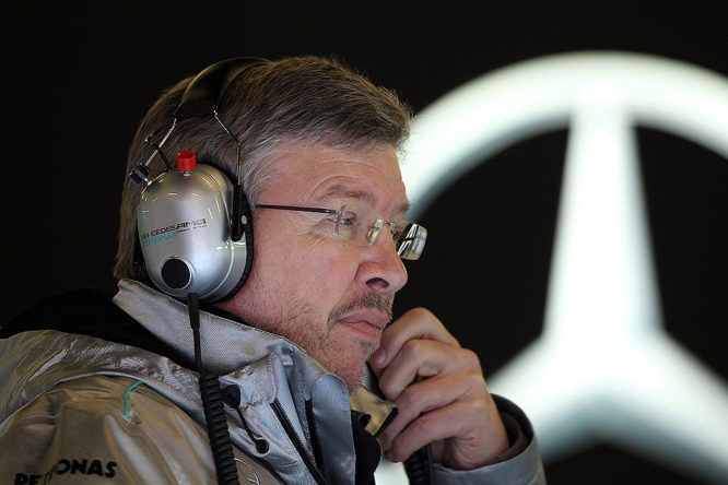 Ross Brawn (GBR) Team Principal, Mercedes GP Petronas