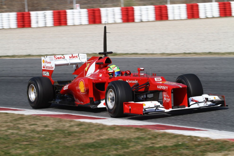 F1 Test 2012 | Barcellona, 3 marzo ore 10: Massa in testa