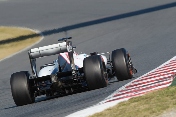 F1 Test 2012 | Barcellona, 4 marzo ore 16: Sauber col motore in panne