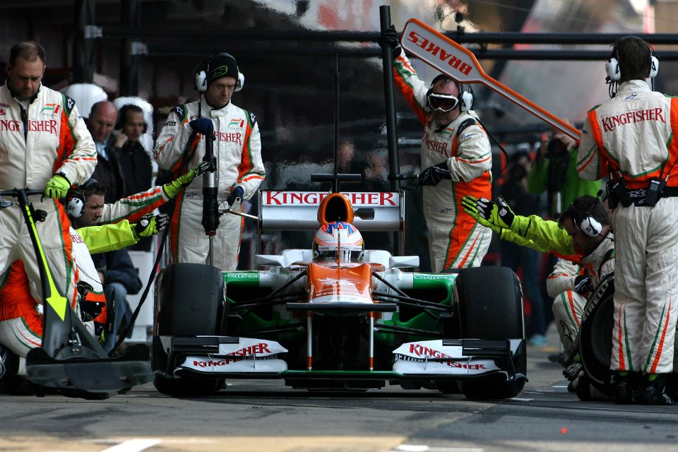 F1 Test 2012 | Simulazione di gara per la Force India