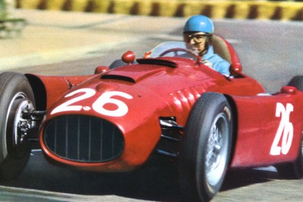 Alberto Ascari Lancia D50 GP Monaco 1955