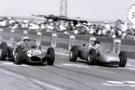 GP Francia 1961 Baghetti Ferrari Gurney Porsche