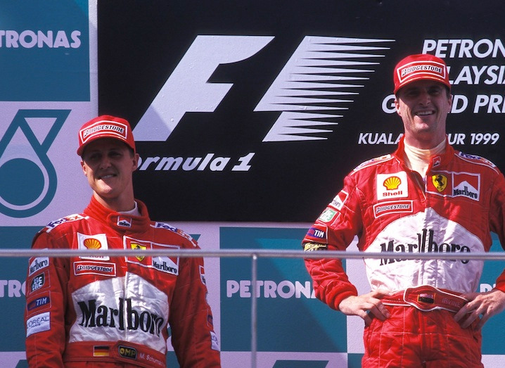 GP Malesia 1999 Irvine Schumacher Ferrari