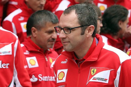 Stefano Domenicali (ITA) Team Principal, Scuderia Ferrari