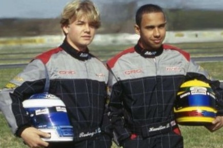 rosberg-hamilton-kart-2001