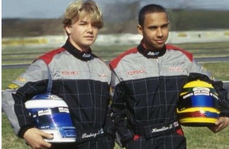 rosberg-hamilton-kart-2001