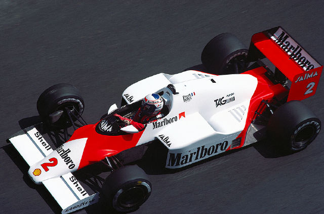 Alain Prost Monaco 1985