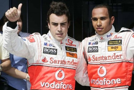 Alonso Hamilton McLaren 2007