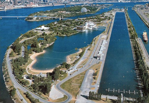 Montreal circuito veduta