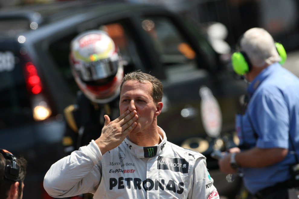F1 | Schumacher re di Montecarlo ma sesto in griglia