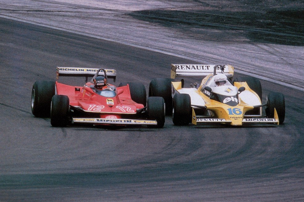 Villeneuve Arnoux Digione GP Francia 1979