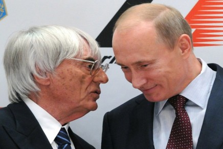 Bernie Ecclestone e Vladimir Putin