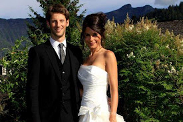 F1 | Romain Grosjean e Marion Jollès si sono sposati