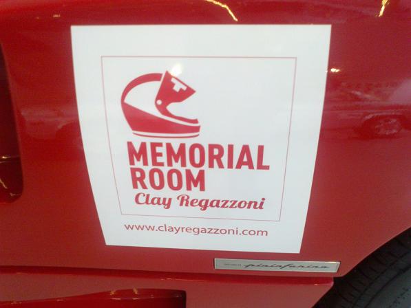 Memorial Room, la stanza in ricordo di Clay Regazzoni