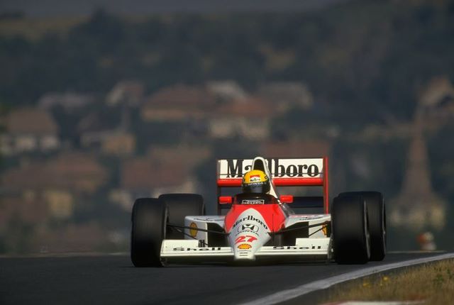 Ayrton Senna Hungaroring 1990