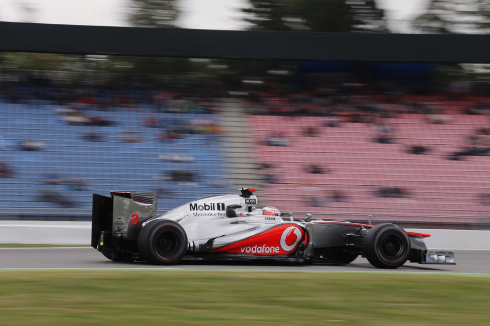 F1 | Hockenheim: nuove fiancate per la McLaren MP4/27