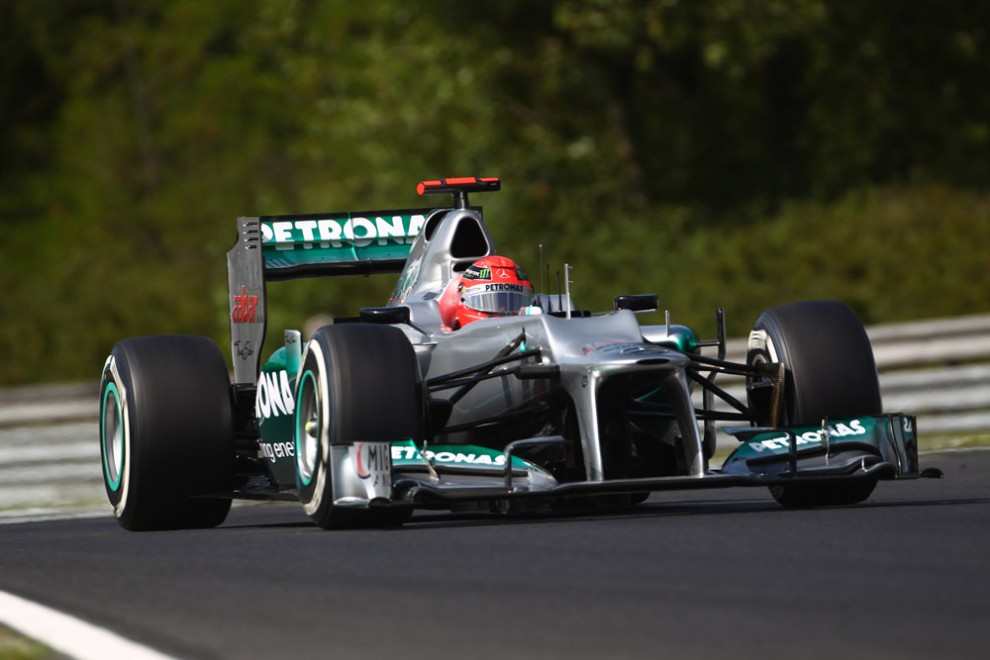 F1 | Schumacher, gara da dimenticare in Ungheria