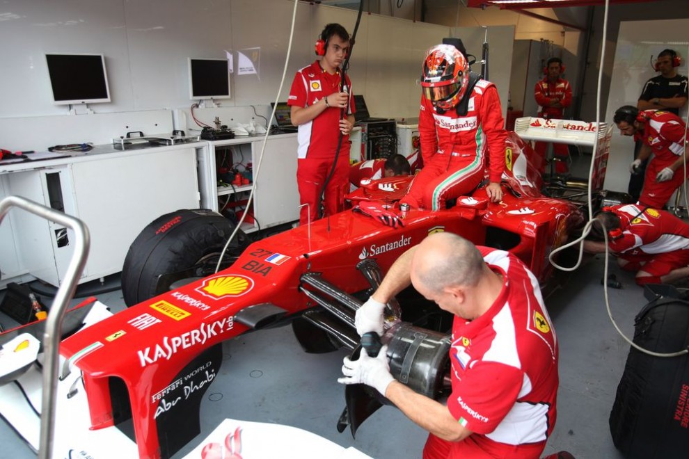 F1 | La prima volta di Bianchi sulla Ferrari F 2012